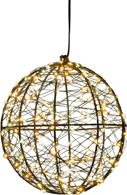 Bal metaal 200led flash d18cm cw/ww Bal metaal 200led flash d18cm cw/ww