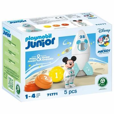 Playset Playmobil Junior 71771 Mickey astronaut Disney 5 Onderdelen