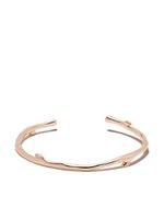 Shaun Leane bracelet torque Cherry Blossom orné de diamants - ROSE GOLD VERMEIL