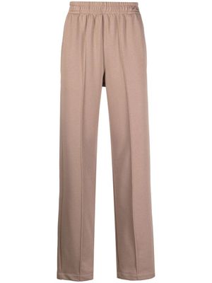 STYLAND pantalon de jogging à coupe droite - Marron