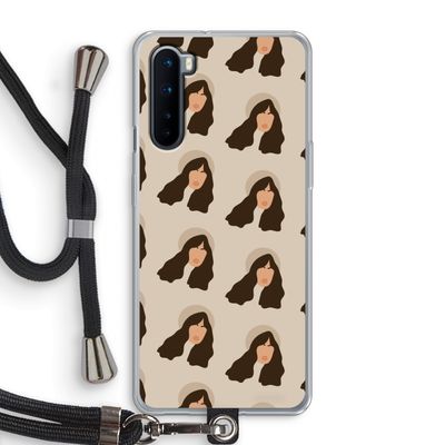 Bonjour mon amour: OnePlus Nord Transparant Hoesje met koord
