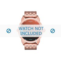 Diesel horlogeband DZ7336 Staal Rosé 22mm - thumbnail