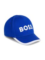 BOSS Kidswear casquette en coton à logo imprimé - Bleu - thumbnail