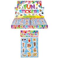 Uitdeelcadeautjes - Fun Stickers - Model: Piraten in Display (120