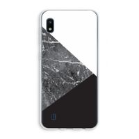 Combinatie marmer: Samsung Galaxy A10 Transparant Hoesje