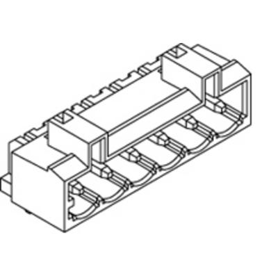 Molex 55757-0320 Verbindingsklem Flexibel: - Massief: - 1 stuk(s) Tray