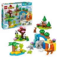 LEGO DUPLO My Town 10446 Wild Animal Families 3-in-1 - Early Learning Games with Animals - thumbnail