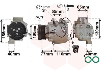 COMPRESSOR Civic VII 2500K208