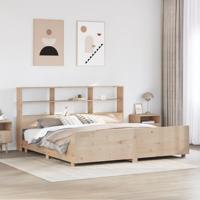 Bedframe zonder matras massief grenenhout 180x200 cm