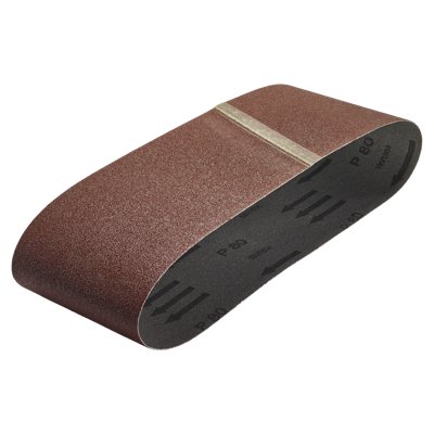 Wolfcraft Textiel schuurband | Korund | K80 | 100 x 690mm | 3 stuks - 3124000