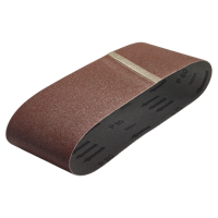Wolfcraft Textiel schuurband | Korund | K80 | 100 x 690mm | 3 stuks - 3124000