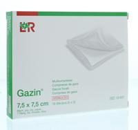 Gazin Gaaskompres 7.5 x 7.5 steriel 5 x 2 Gazin Gaaskompres 7.5 x 7.5 steriel 5 x 2