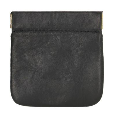 Hide & Stitches Knijpportemonnee Elisa Zwart