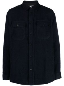 Norse Projects chemise texturée Silas - Bleu