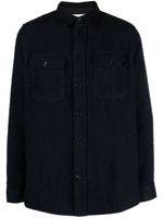 Norse Projects chemise texturée Silas - Bleu