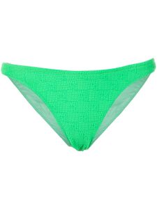 Alexander Wang bas de bikini en maille à motif monogrammé - Vert