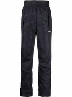 Off-White pantalon de jogging Diag à taille haute - Noir - thumbnail