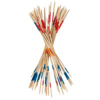Mikado spel - klassiek houten stokjesspel - in houten doosje - alle leeftijden