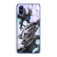 Pastel zwart: Xiaomi Mi Mix 3 Transparant Hoesje