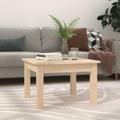 Salontafel 45x45x30 cm massief grenenhout