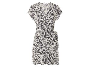 esmara Dames jurk (Patroon/crème, L (44/46))