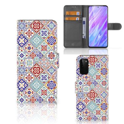 Samsung Galaxy S20 | Bookcase | Tiles Color