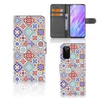 Samsung Galaxy S20 | Bookcase | Tiles Color