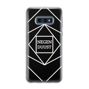 Negenduust geometrisch: Samsung Galaxy S10e Transparant Hoesje