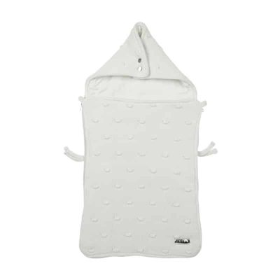 Meyco voetenzak knots offwhite Maat