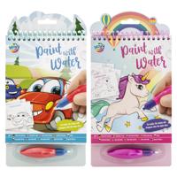 Schilderen met Water Eenhoorn