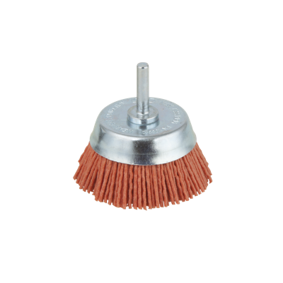 Wolfcraft Nylon-komborstel | Rood | Ronde schacht | Ø65mm | 1 stuk - 8478000