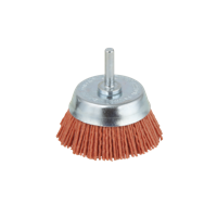 Wolfcraft Nylon-komborstel | Rood | Ronde schacht | Ø65mm | 1 stuk - 8478000