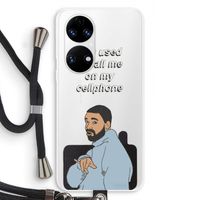 Hotline bling: Huawei P50 Transparant Hoesje met koord