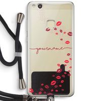 Kusjes: Huawei Ascend P10 Lite Transparant Hoesje met koord