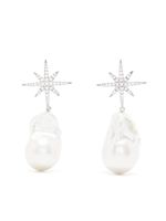 APM Monaco boucles d'oreilles pendantes Météorites - Argent