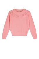 NoNo Zomer sweater meisjes Roze - fluffy - Ketan