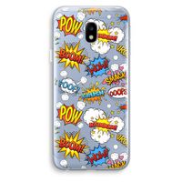 Pow Smack: Samsung Galaxy J3 (2017) Transparant Hoesje