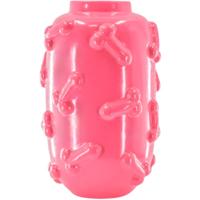 Housevitamin vaas dick roze 27 cm | 4 stuks