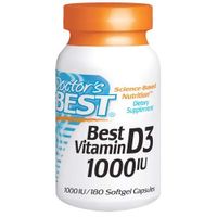 Best Vitamin D-3 1000IU 180softgels - thumbnail