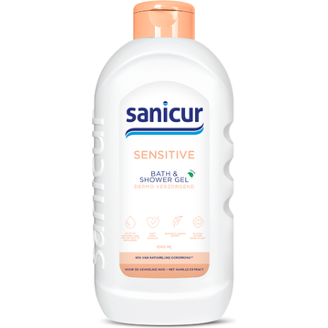 Sanicur Sensitive Bad en Douche Gel 1000 ml bij Jumbo
