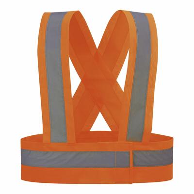 Beugel JUBA HVTORA Oranje Polyester Hoge zichtbaarheid - Maat: XL