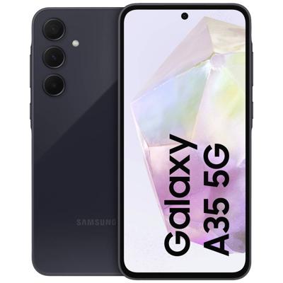 Samsung Galaxy A35 5G Smartphone 128 GB 16.8 cm (6.6 inch) Navy Android 14 Hybrid-SIM