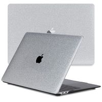 Lunso MacBook Pro 16 inch (2019) cover hoes - case - Glitter Zilver