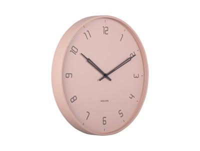 Wandklok Stark - Roze - Ø40cm