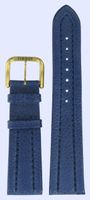 Horlogeband Tissot T600013293 Leder Blauw 22mm