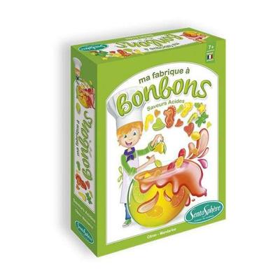 Creatieve voedselkit - SENTOSPHERE - Mini snoepfabriek - Zure smaken - Geschikt voor kinderen vanaf 7 jaar