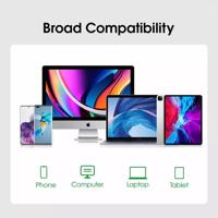 Rocketek USB C HUB 3.0 Internet 1000M LAN 4 Port Multi Splitter Adapter Power Delivery Charging Type C Hub