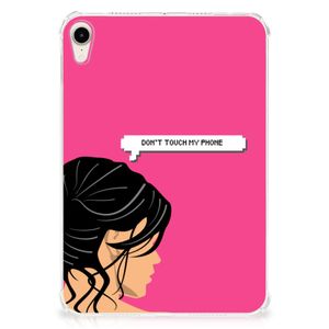 Apple iPad mini 6 (2021) Print Case Woman Don't Touch My Phone