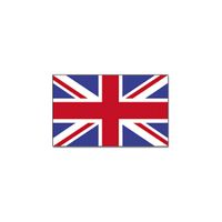 Gevelvlag/vlaggenmast vlag Verenigd Koninkrijk 90 x 150 cm   -