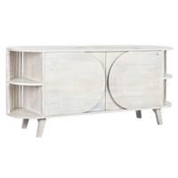Dressoir DKD Home Decor Wit Mangohout (150 x 40 x 65 cm)